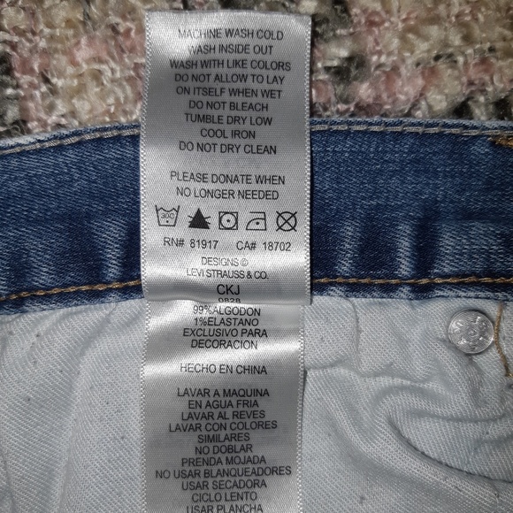 LEVIS' 510 SKINNY Retro style jeans! - Picture 7 of 7